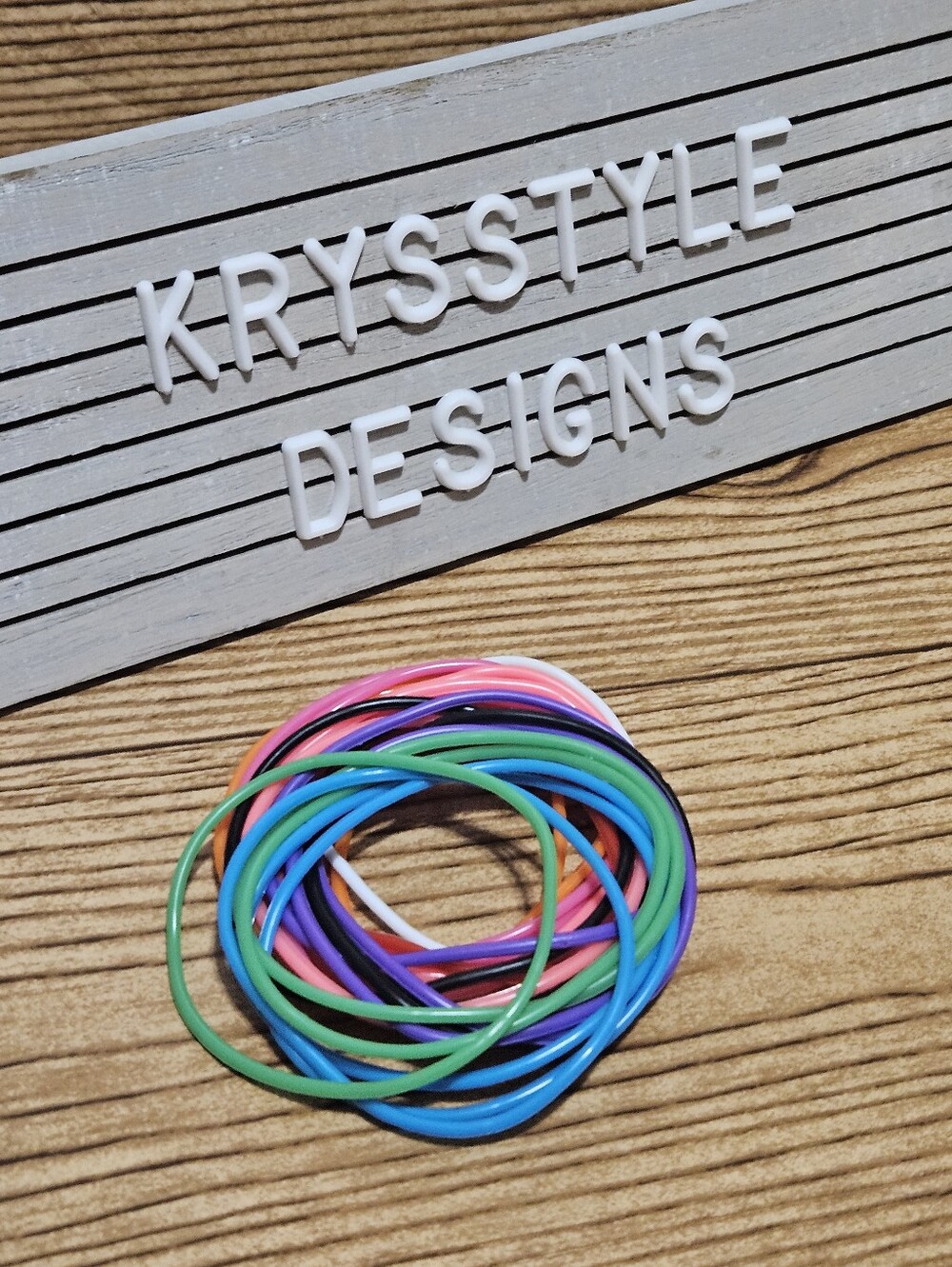 Jelly Bracelets Bulk Rainbow 80s Silicone Y2K